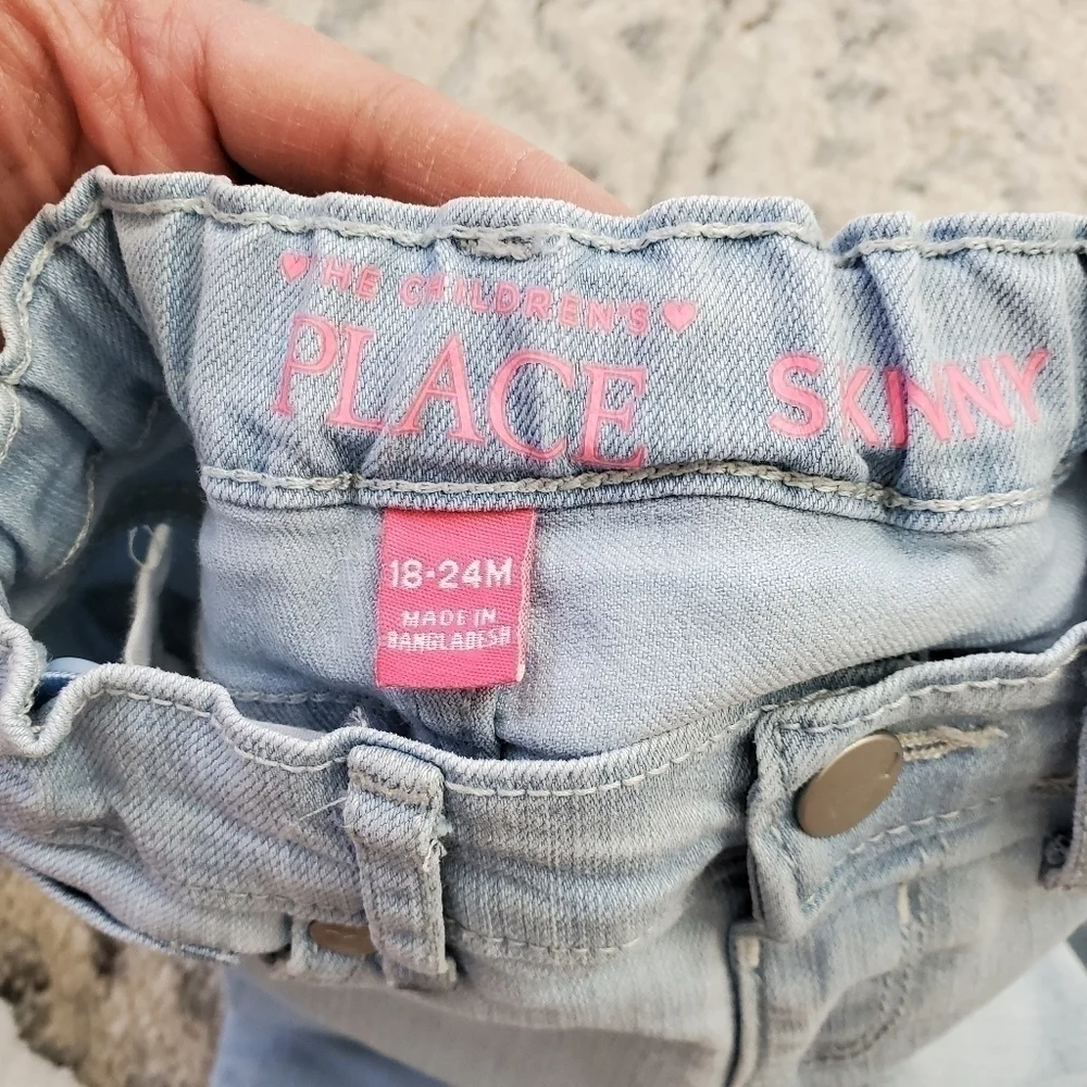The Childrens Place Jean‎ 18-24M Toddler Girls Blue